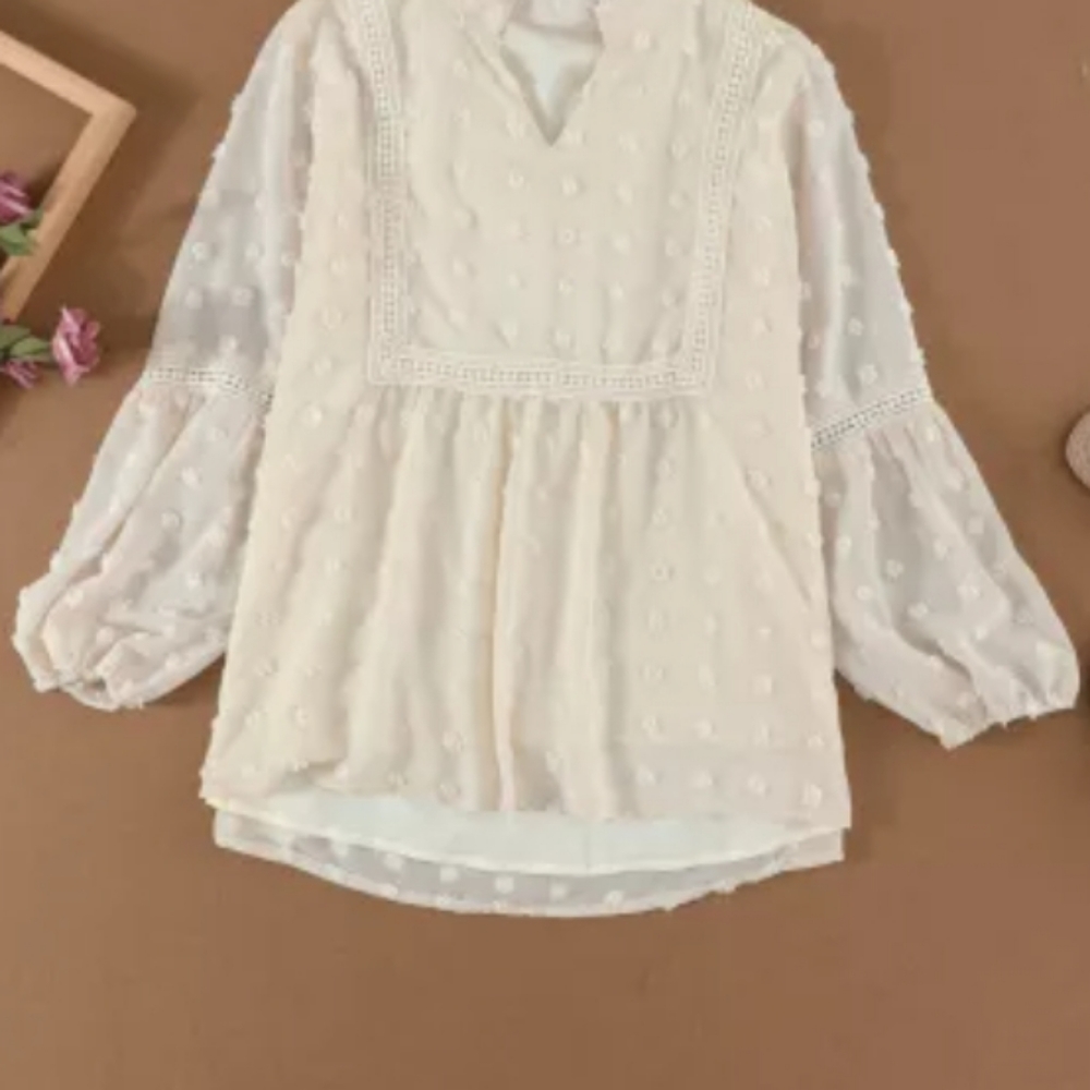 ๐1 L left New boutique polka dot top - Picture 9 of 14